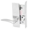 ML2030-DSP-625-LH Corbin Russwin ML2000 Series Mortise Privacy Locksets with Drike Lever in Bright Chrome