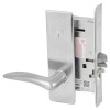 ML2051-DSP-626-LH Corbin Russwin ML2000 Series Mortise Office Locksets with Drike Lever in Satin Chrome
