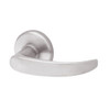 45H7AT14R629VIB Best 45H Series Office Heavy Duty Mortise Lever Lock with Curved with Return Style and Double Visual Indicator in Bright Stainless Steel