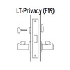 45H0LT3H622VIT Best 40H Series Privacy Heavy Duty Mortise Lever Lock with Solid Tube Return Style in Black