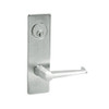 ML2067-DSM-618 Corbin Russwin ML2000 Series Mortise Apartment Locksets with Essex Lever and Deadbolt in Bright Nickel