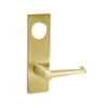 ML2024-ESP-605-CL6 Corbin Russwin ML2000 Series IC 6-Pin Less Core Mortise Entrance Locksets with Essex Lever in Bright Brass