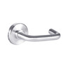 45H0LT3S625VIT Best 40H Series Privacy Heavy Duty Mortise Lever Lock with Solid Tube Return Style in Bright Chrome