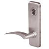 45H0LT17LJ630VIT Best 40H Series Privacy Heavy Duty Mortise Lever Lock with Gull Wing LH in Satin Stainless Steel