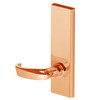 45H0LT14M611VIT Best 40H Series Privacy Heavy Duty Mortise Lever Lock with Curved with Return Style in Bright Bronze