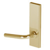 45H0LT12M606VIT Best 40H Series Privacy Heavy Duty Mortise Lever Lock with Solid Tube with No Return in Satin Brass