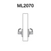 ML2070-ESF-618 Corbin Russwin ML2000 Series Mortise Full Dummy Locksets with Essex Lever in Bright Nickel