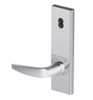 45HW7DEU16N62612V Best 40HW series Single Key Latch Fail Secure Electromechanical Mortise Lever Lock with Curved w/ No Return Style in Satin Chrome