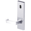 45HW7DEL15N625 Best 40HW series Single Key Latch Fail Safe Electromechanical Mortise Lever Lock with Contour w/ Angle Return Style in Bright Chrome