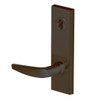 45HW7TDEU16M613RQE12V Best 40HW series Single Key Deadbolt Fail Secure Electromechanical Mortise Lever Lock with Curved w/ No Return Style in Oil Rubbed Bronze