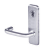 45HW7TDEL3J62512V Best 40HW series Single Key Deadbolt Fail Safe Electromechanical Mortise Lever Lock with Solid Tube w/ Return Style in Bright Chrome