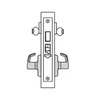 ML2092-DSB-618-CL6-RH Corbin Russwin ML2000 Series IC 6-Pin Less Core Mortise Security Institution or Utility Locksets with Dirke Lever with Deadbolt in Bright Nickel