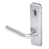 45HW7TWEL12J625 Best 40HW series Double Key Deadbolt Fail Safe Electromechanical Mortise Lever Lock with Solid Tube w/ No Return Style in Bright Chrome