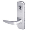 45HW7TWEL16J625 Best 40HW series Double Key Deadbolt Fail Safe Electromechanical Mortise Lever Lock with Curved w/ No Return Style in Bright Chrome