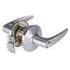9K30L16DSTK626LM Best 9K Series Privacy Heavy Duty Cylindrical Lever Locks with Curved Without Return Lever Design in Satin Chrome