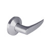 9K30P16KS3626LM Best 9K Series Patio Heavy Duty Cylindrical Lever Locks with Curved Without Return Lever Design in Satin Chrome