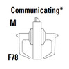 9K30M14CSTK606LM Best 9K Series Communicating Heavy Duty Cylindrical Lever Locks in Satin Brass