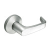 9K30Q15KS3619LM Best 9K Series Exit Heavy Duty Cylindrical Lever Locks with Contour Angle with Return Lever Design in Satin Nickel