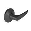 9K30Q16DS3622LM Best 9K Series Exit Heavy Duty Cylindrical Lever Locks with Curved Without Return Lever Design in Black