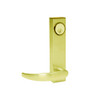 3080E-01-0-34-30 US3 Adams Rite Electrified Entry Trim with Curve Lever in Bright Brass Finish