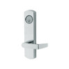 3080E-03-0-36-30 US32 Adams Rite Electrified Entry Trim with Square Lever in Bright Stainless Finish