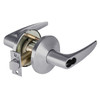 9K37S16LSTK626LM Best 9K Series Communicating Cylindrical Lever Locks with Curved without Return Lever Design Accept 7 Pin Best Core in Satin Chrome
