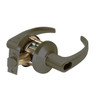 9K37W14CS3613LM Best 9K Series Institutional Cylindrical Lever Locks with Curved with Return Lever Design Accept 7 Pin Best Core in Oil Rubbed Bronze