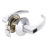 9K37W14DS3625LM Best 9K Series Institutional Cylindrical Lever Locks with Curved with Return Lever Design Accept 7 Pin Best Core in Bright Chrome