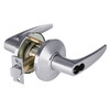 9K37W16DS3626LM Best 9K Series Institutional Cylindrical Lever Locks with Curved without Return Lever Design Accept 7 Pin Best Core in Satin Chrome