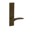 ML2010-DSR-613-LH Corbin Russwin ML2000 Series Mortise Passage Locksets with Dirke Lever in Oil Rubbed Bronze