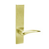 ML2030-DSR-605-LH Corbin Russwin ML2000 Series Mortise Privacy Locksets with Dirke Lever in Bright Brass