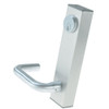 3080E-02-8-9U-50 US32 Adams Rite Electrified Entry Trim with Round Lever in Bright Stainless Finish