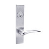 ML2069-DSR-625-LH Corbin Russwin ML2000 Series Mortise Institution Privacy Locksets with Dirke Lever in Bright Chrome