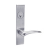 ML2068-DSR-626-LH Corbin Russwin ML2000 Series Mortise Privacy or Apartment Locksets with Dirke Lever in Satin Chrome