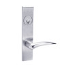 ML2024-DSR-625-LH Corbin Russwin ML2000 Series Mortise Entrance Locksets with Dirke Lever and Deadbolt in Bright Chrome