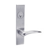 ML2065-DSR-626-LH Corbin Russwin ML2000 Series Mortise Dormitory Locksets with Dirke Lever and Deadbolt in Satin Chrome