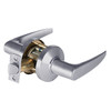 9K50N16CSTK626LM Best 9K Series Passage Heavy Duty Cylindrical Lever Locks with Curved Without Return Lever Design in Satin Chrome