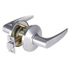 9K50N16DSTK625LM Best 9K Series Passage Heavy Duty Cylindrical Lever Locks with Curved Without Return Lever Design in Bright Chrome