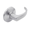 9K40Y14DSTK626LM Best 9K Series Exit Heavy Duty Cylindrical Lever Locks in Satin Chrome