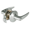 9K40L16DS3618LM Best 9K Series Privacy Heavy Duty Cylindrical Lever Locks with Curved Without Return Lever Design in Bright Nickel