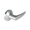9K50P16KS3618LM Best 9K Series Patio Heavy Duty Cylindrical Lever Locks with Curved Without Return Lever Design in Bright Nickel