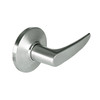 9K40P16DSTK619LM Best 9K Series Patio Heavy Duty Cylindrical Lever Locks with Curved Without Return Lever Design in Satin Nickel