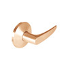 9K40P16LSTK611LM Best 9K Series Patio Heavy Duty Cylindrical Lever Locks with Curved Without Return Lever Design in Bright Bronze