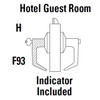 9K37H14KS3611LM Best 9K Series Hotel Cylindrical Lever Locks with Curved with Return Lever Design Accept 7 Pin Best Core in Bright Bronze