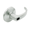 9K57G14DSTK619LM Best 9K Series Storeroom Cylindrical Lever Locks with Curved with Return Lever Design Accept 7 Pin Best Core in Satin Nickel