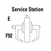 9K57E15LS3690LM Best 9K Series Service Station Cylindrical Lever Locks with Contour Angle with Return Lever Design Accept 7 Pin Best Core in Dark Bronze