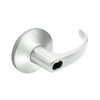 9K47A14LSTK618 Best 9K Series Dormitory or Storeroom Cylindrical Lever Locks with Curved with Return Lever Design Accept 7 Pin Best Core in Bright Nickel