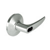 9K47A16DSTK618 Best 9K Series Dormitory or Storeroom Cylindrical Lever Locks with Curved without Return Lever Design Accept 7 Pin Best Core in Bright Nickel