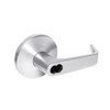 9K47A15LS3625 Best 9K Series Dormitory or Storeroom Cylindrical Lever Locks with Contour Angle with Return Lever Design Accept 7 Pin Best Core in Bright Chrome
