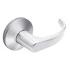 9KW47DEL14KS3625RQE Best 9KW Series Fail Safe Electromechanical Heavy Duty Cylindrical Lock with Curved w/ Return Style in Bright Chrome